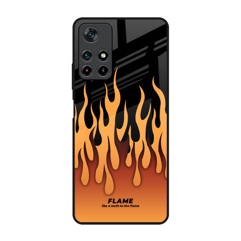Fire Flame Glossy Case for Redmi Note 11T 5G