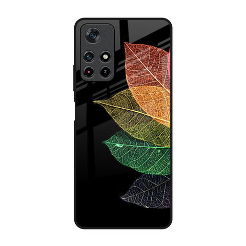 Colorful Leaves Glossy Case for Redmi Note 11T 5G