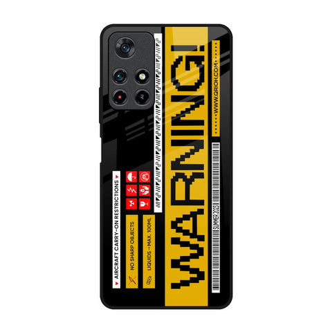 Aircraft Warning Glossy Case for Redmi Note 11T 5G