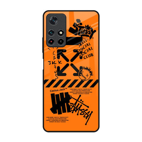 Anti Social Club Glossy Case for Redmi Note 11T 5G