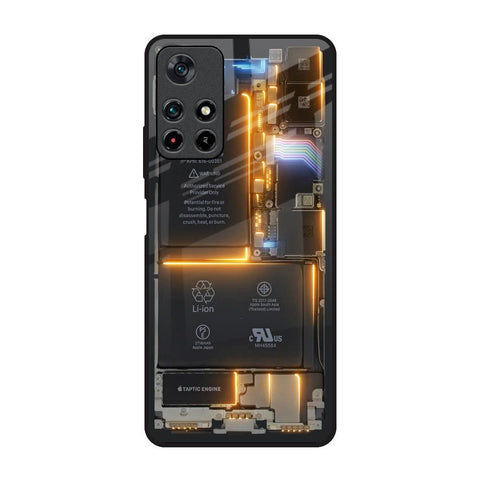 Glow Up Skeleton Glossy Case for Redmi Note 11T 5G