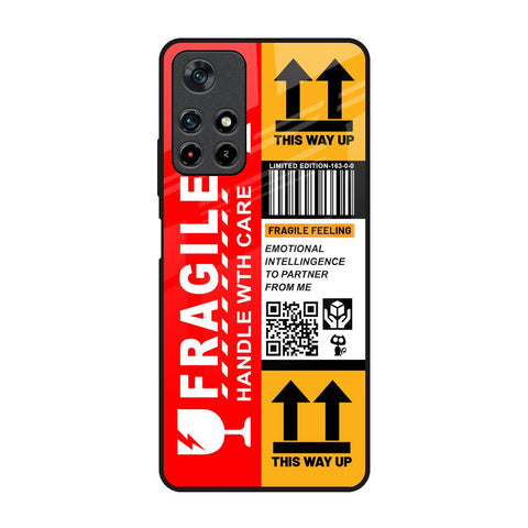 Handle With Care Glossy Case for Redmi Note 11T 5G