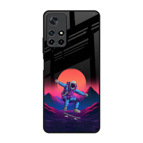 Retro Astronaut Glossy Case for Redmi Note 11T 5G