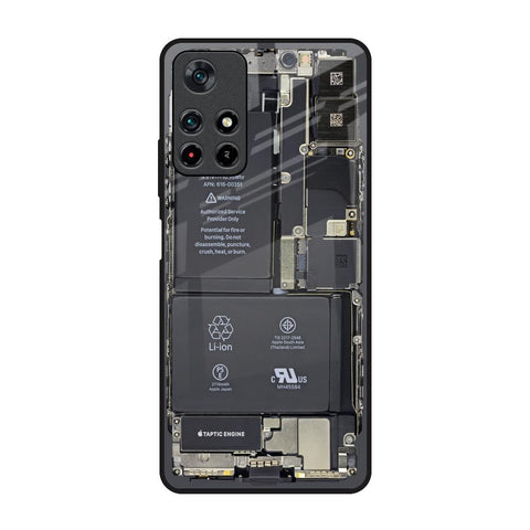 Skeleton Inside Glossy Case for Redmi Note 11T 5G