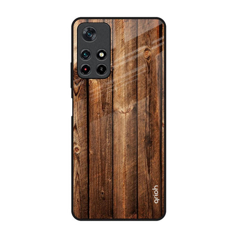 Timber Printed Glossy Case for Redmi Note 11T 5G