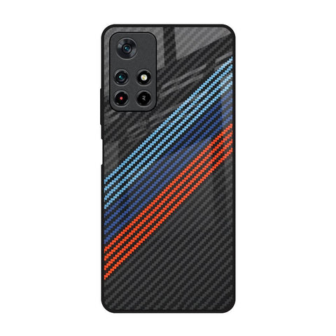 Carbon Inspired Glossy Case for Redmi Note 11T 5G