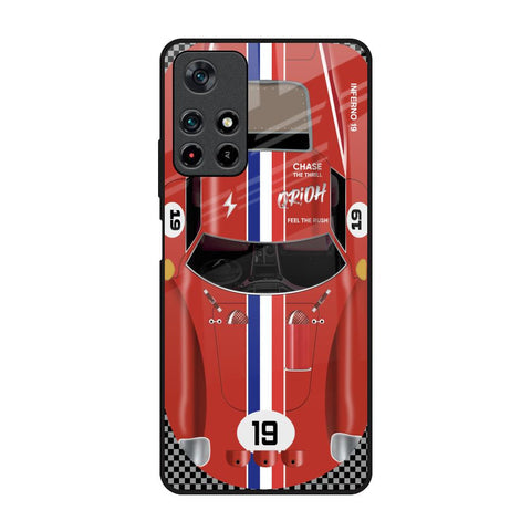 Racing Vintage Glossy Case for Redmi Note 11T 5G