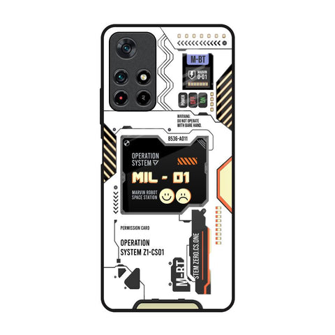 Tech Display Glossy Case for Redmi Note 11T 5G