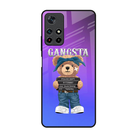 Gangsta Bear Glossy Case for Redmi Note 11T 5G