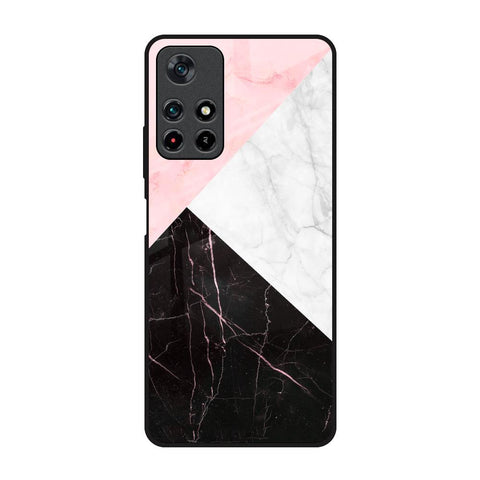 Marble Collage Art Glossy Case For Redmi Note 11T 5G