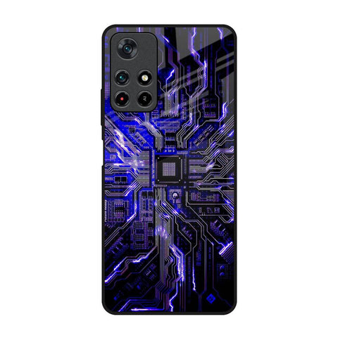 Techno Color Pattern Glossy Case For Redmi Note 11T 5G