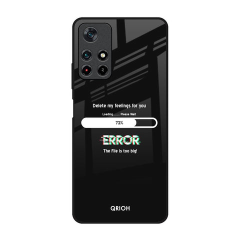 Error Glossy Case for Redmi Note 11T 5G
