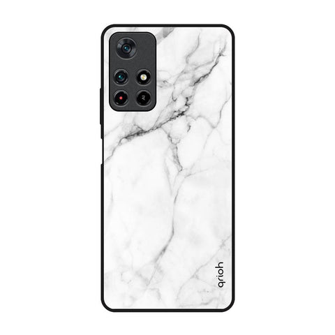 Modern White Marble Glossy Case for Redmi Note 11T 5G