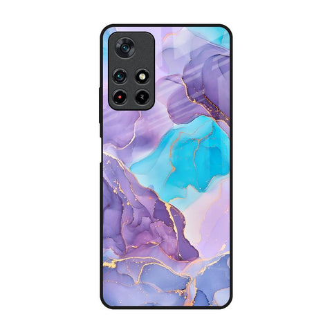 Alcohol ink Marble Glossy Case for Redmi Note 11T 5G