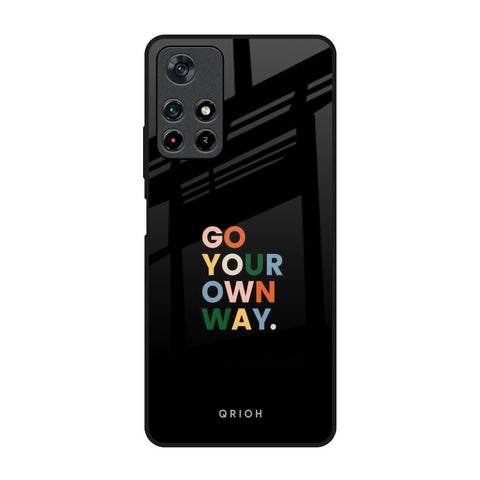Go Your Own Way Glossy Case for Redmi Note 11T 5G