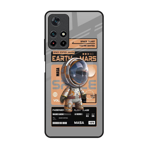 Space Ticket Glossy Case for Redmi Note 11T 5G