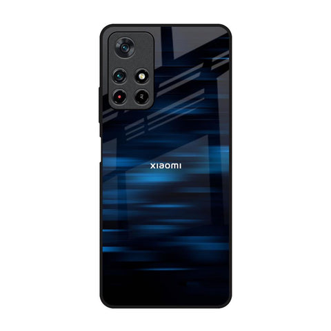 Blue Rough Abstract Glossy Case for Redmi Note 11T 5G