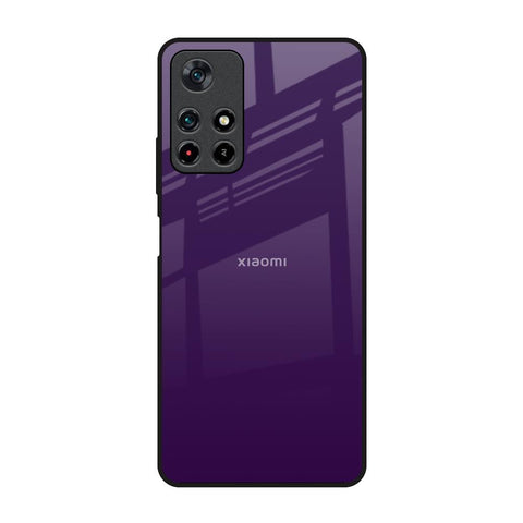 Dark Purple Glossy Case for Redmi Note 11T 5G