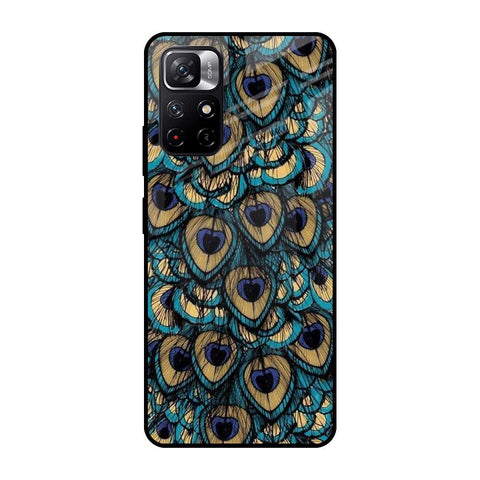 Peacock Feathers Glossy case for Redmi Note 11T 5G