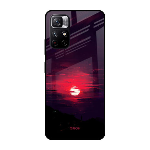 Morning Red Sky Glossy Case For Redmi Note 11T 5G