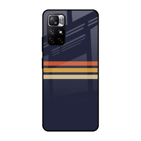 Tricolor Stripes Glossy Case For Redmi Note 11T 5G