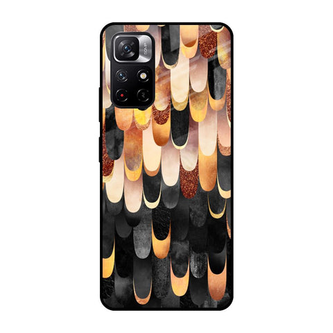 Bronze Abstract Glossy Case for Redmi Note 11T 5G