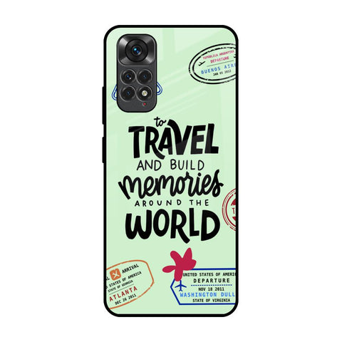 Travel Stamps Glossy Case for Redmi Note 11S