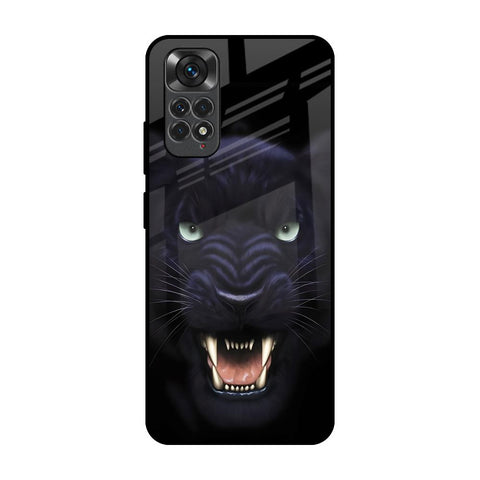 Angry Black Leopard Glossy Case for Redmi Note 11S