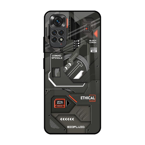 Tech Aesthetics Glossy Case for Redmi Note 11S