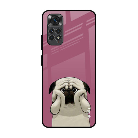 Funny Pug Face Glossy Case For Redmi Note 11S
