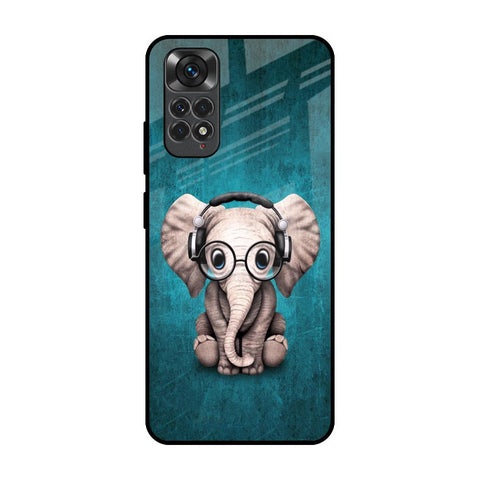 Adorable Baby Elephant Glossy Case For Redmi Note 11S
