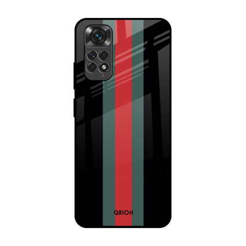 Vertical Stripes Glossy Case for Redmi Note 11S
