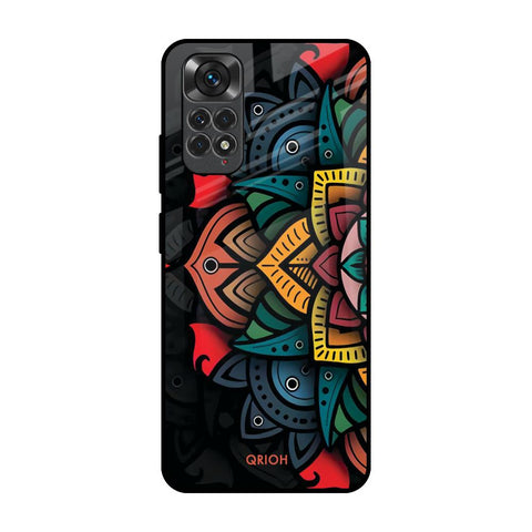 Retro Gorgeous Flower Glossy Case for Redmi Note 11S