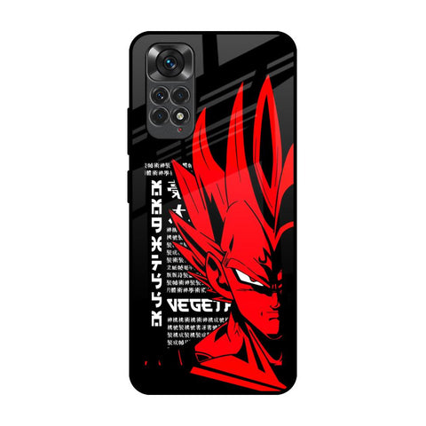 Red Vegeta Glossy Case for Redmi Note 11S
