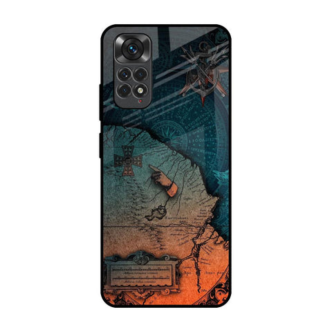 Geographical Map Glossy Case for Redmi Note 11S