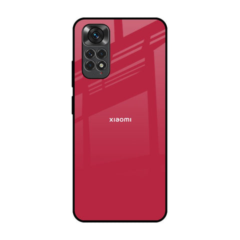 Solo Maroon Glossy case for Redmi Note 11S