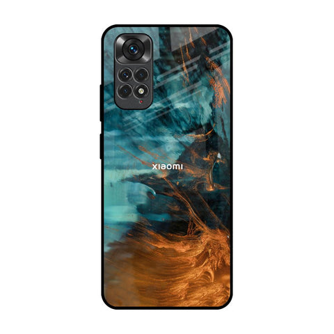 Golden Splash Glossy Case for Redmi Note 11S