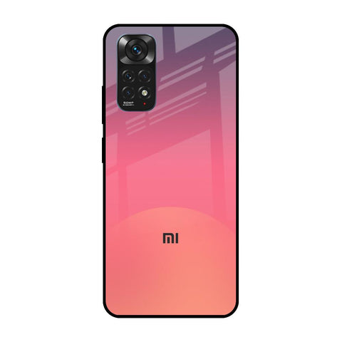 Sunset Orange Glossy Case for Redmi Note 11S