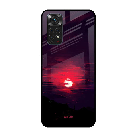 Morning Red Sky Glossy Case For Redmi Note 11S
