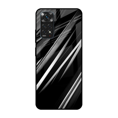 Black & Grey Gradient Glossy Case For Redmi Note 11S
