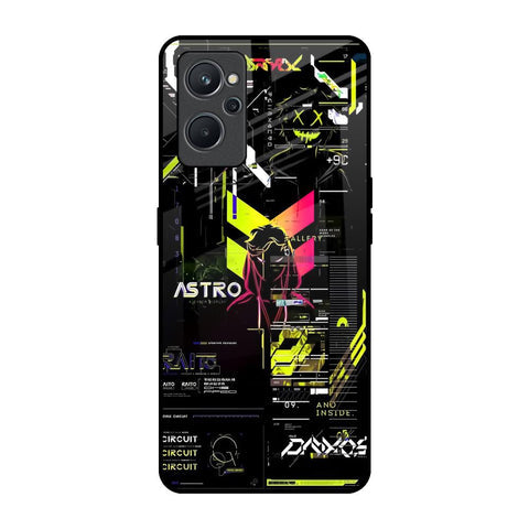 Astro Glitch Glossy Case for Realme 9i