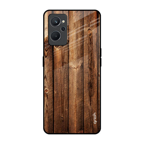 Timber Printed Glossy Case for Realme 9i