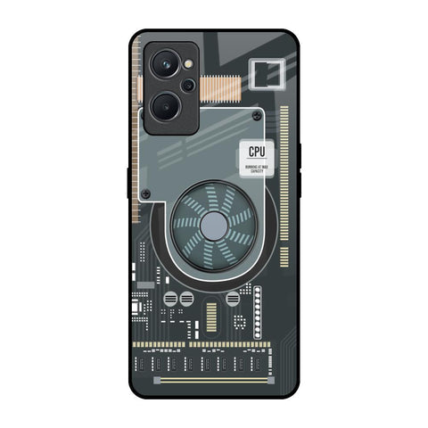 Motherboard Circuit Glossy Case for Realme 9i