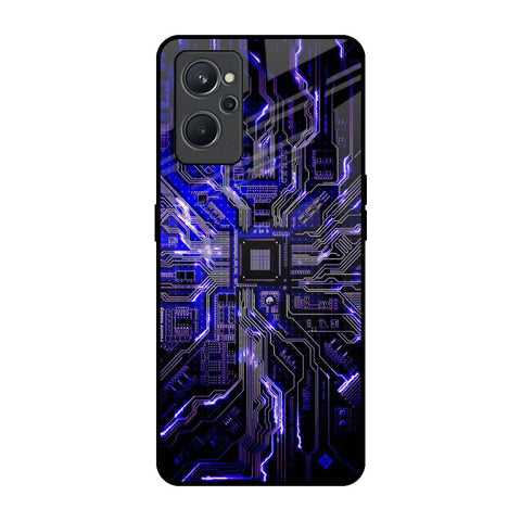 Techno Color Pattern Glossy Case For Realme 9i