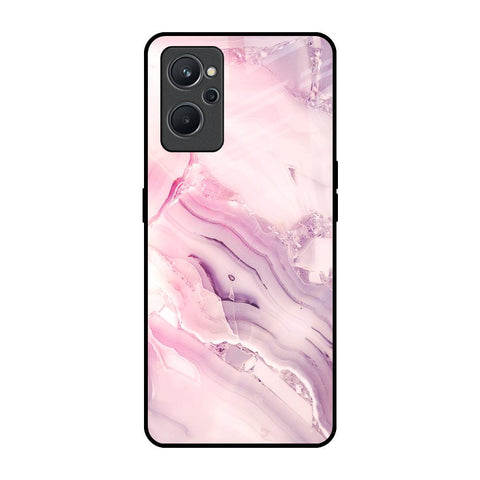 Diamond Pink Gradient Glossy Case For Realme 9i
