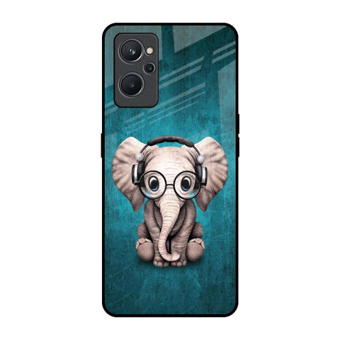 Adorable Baby Elephant Glossy Case For Realme 9i