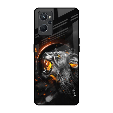 Aggressive Lion Glossy Case for Realme 9i