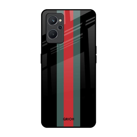 Vertical Stripes Glossy Case for Realme 9i