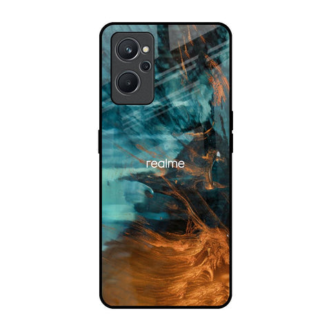 Golden Splash Glossy Case for Realme 9i