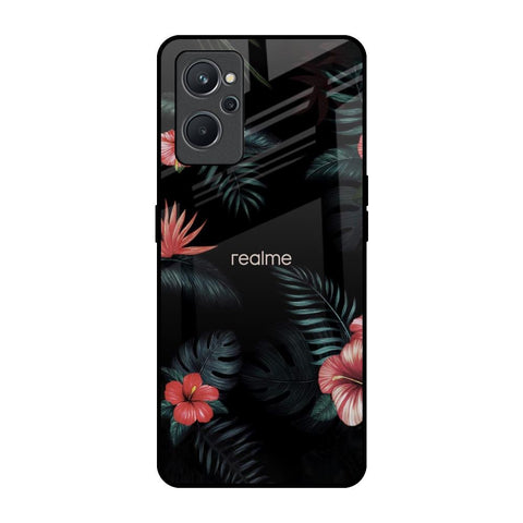 Tropical Art Flower Glossy Case for Realme 9i
